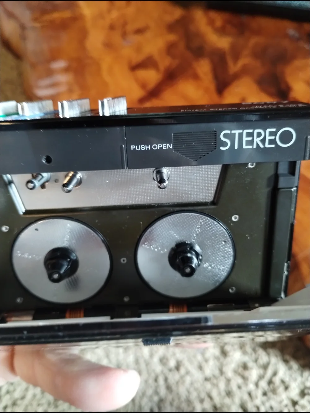 1985 Sony Black Walkman Wm-10ll FM/AM Portable Cassette Player